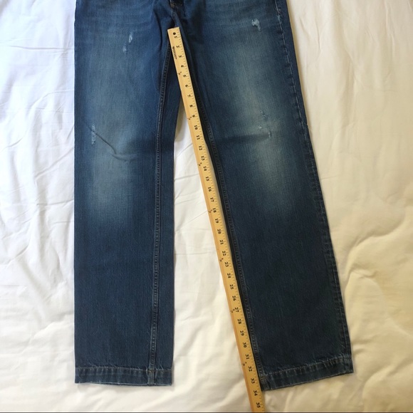 DOLCE & GABBANA Dark Blue Straight Fit Jeans - Picture 3 of 8